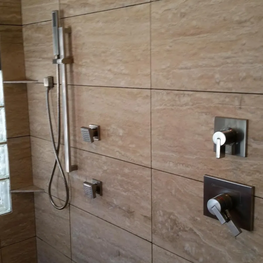 Shower fixture installation for Frozen Pipe Repair in Gibsonville